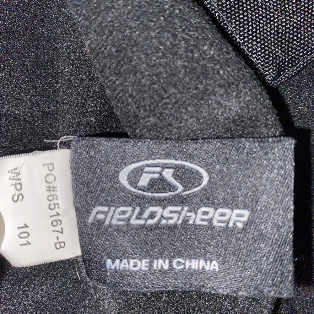Fieldsheer FS Motorcycle Riding Jacket Women's 8 Black Poly‎ Windbreaker Lined - Picture 8 of 16
